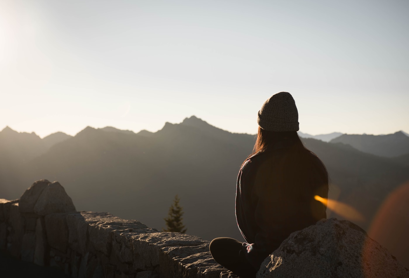 Yoga, nature and moments of calm
